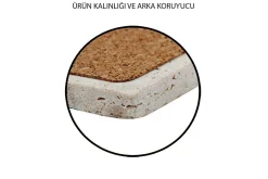 Duker & Løpere|Serviettring-Glassunderlag 4-pk Flerfärgad