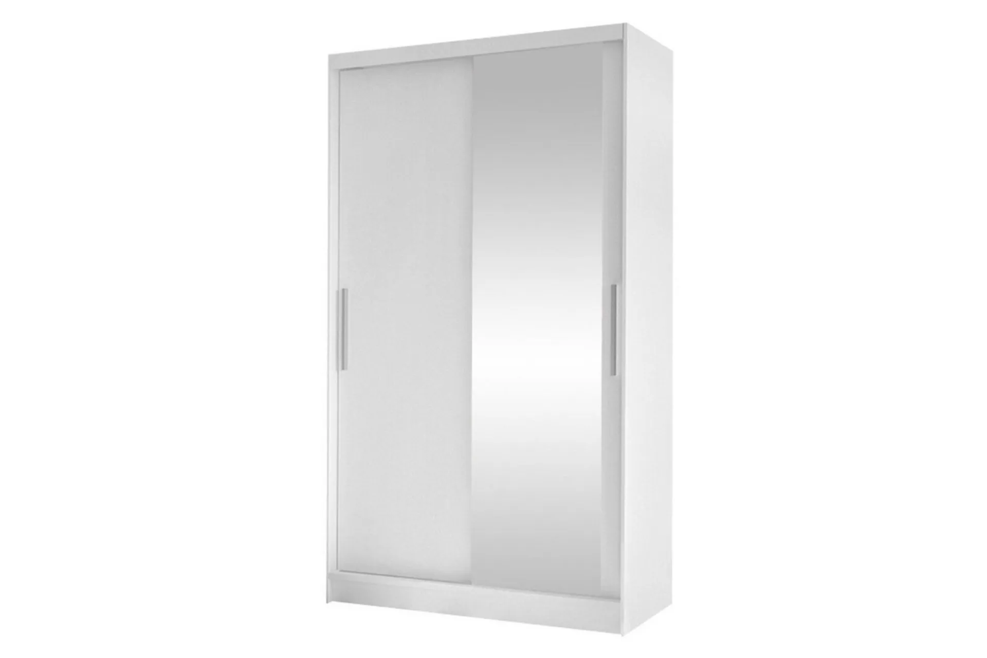 Glenmore Garderob m. Spegel White
