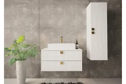 Concept 55 Glenndale Högskåp Badrum 120 cm White