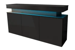 Concept 55 Hjørneskap|Skap-Glenndale Highboard Svart