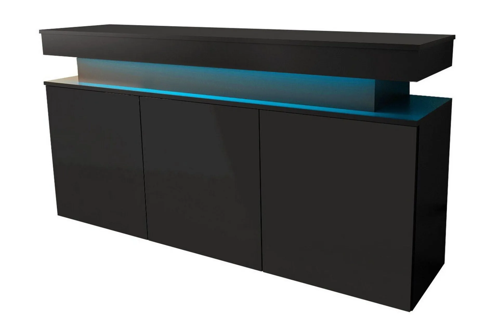 Concept 55 Hjørneskap|Skap-Glenndale Highboard Svart