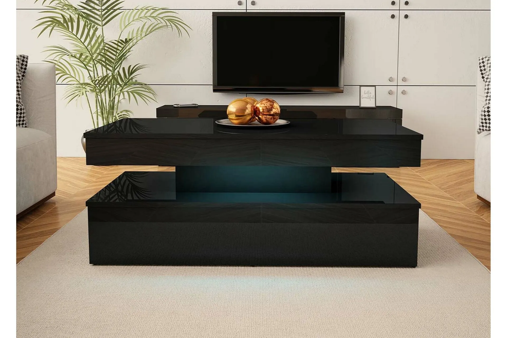 Concept 55 Sofabord-Glenndale Soffbord 55 cm Black Svart