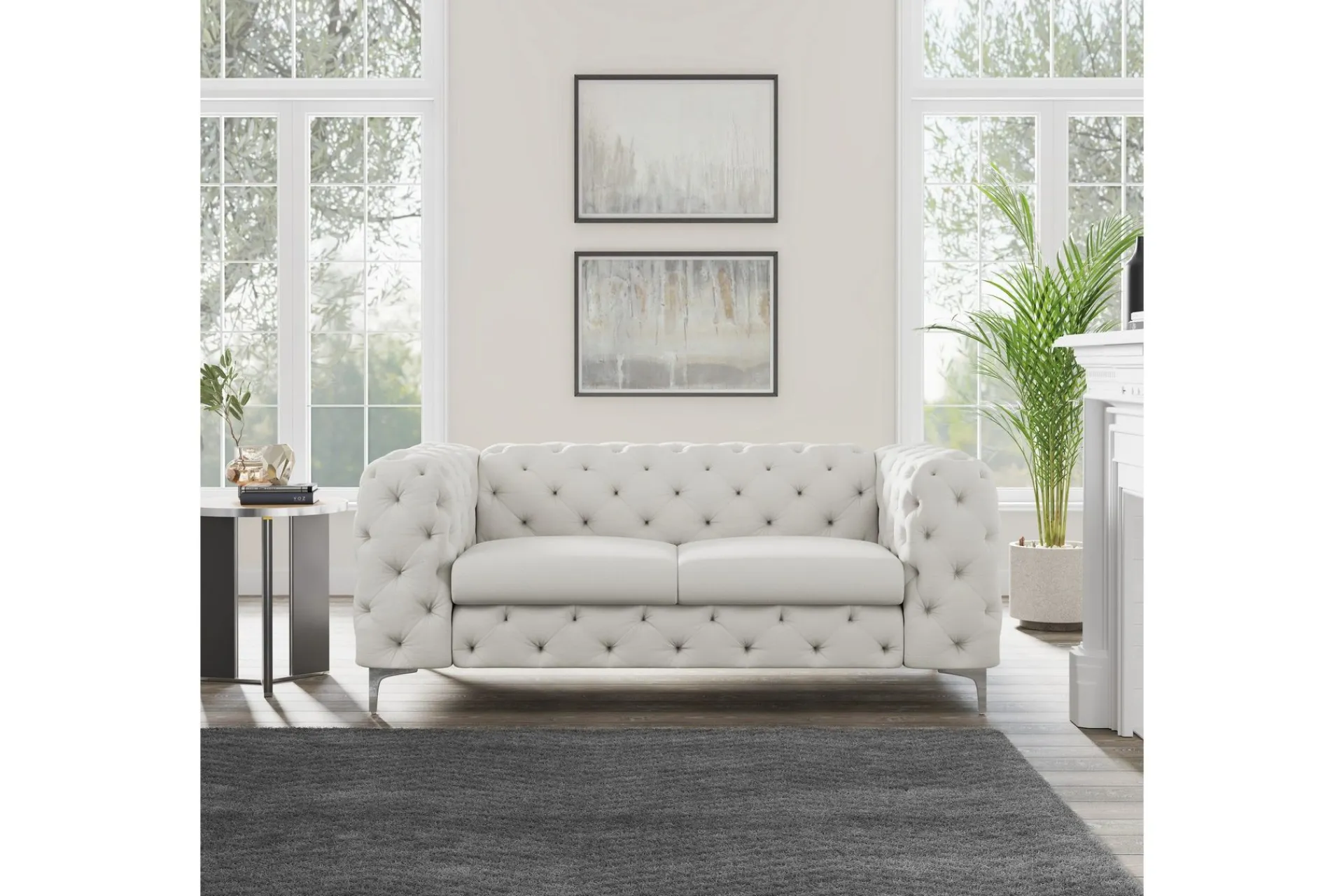 2 Seter Sofa-Glennie Sofa 2-seter Beige