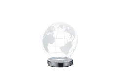 Trio Lighting Bordlampe-Globe Bordlampe LED- Krom