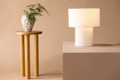 Venture Home Bordlampe|Vinduslampe-Globia Bordlampe 40 cm Beige
