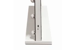 Glow Stor Sminkespeil 80 cm med belysning lamper - Hollywood speil med USB-lading