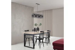 Kjøkkenlampe-Gormar Pendellampe Rund Svart