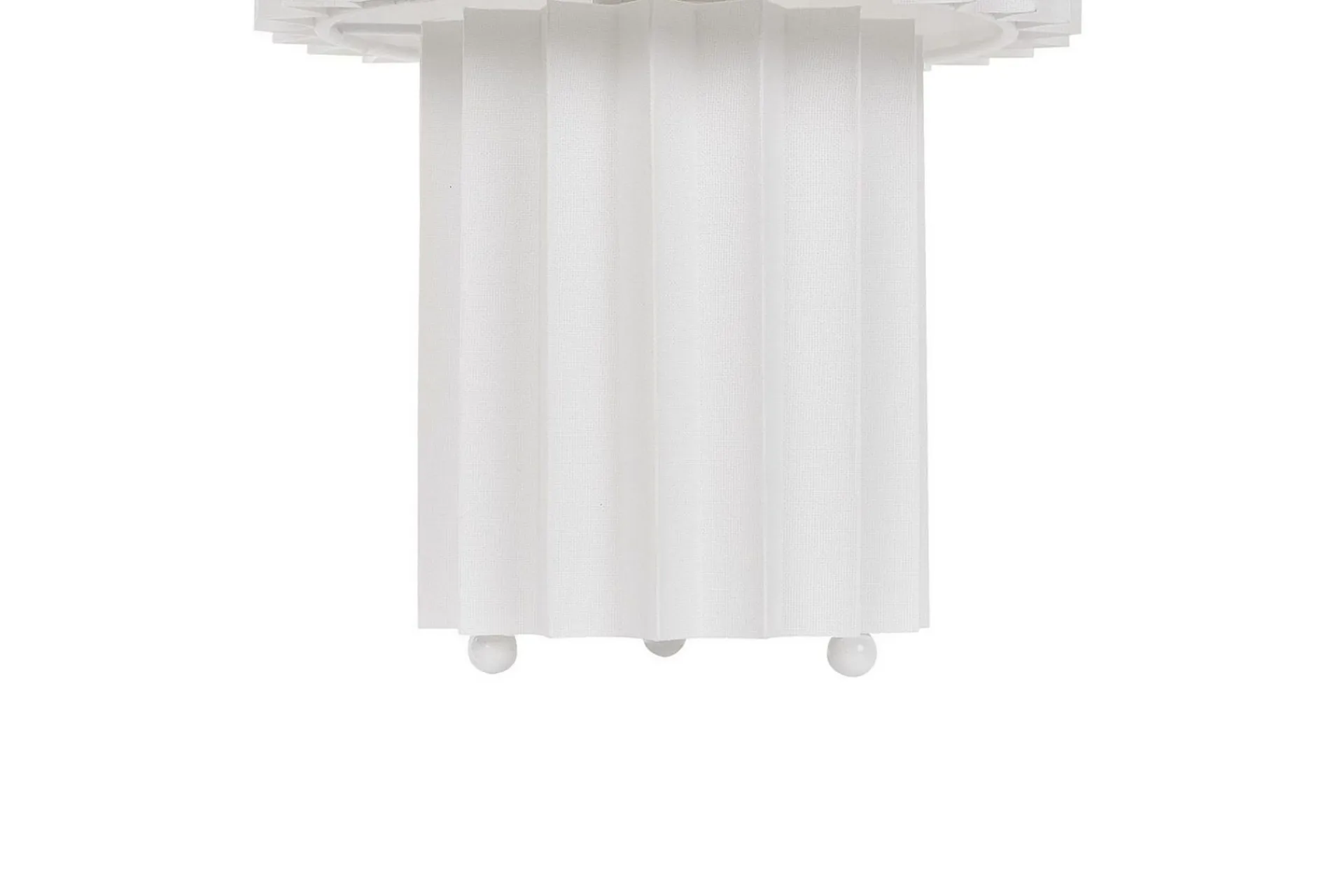 Nattbordslampe|Bordlampe-Gozocap Bordlampe 40 cm E27 Hvit