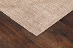 KM Home Moderne Tepper-Granada Viskoseteppe 200x290 cm Rektangulær Sand