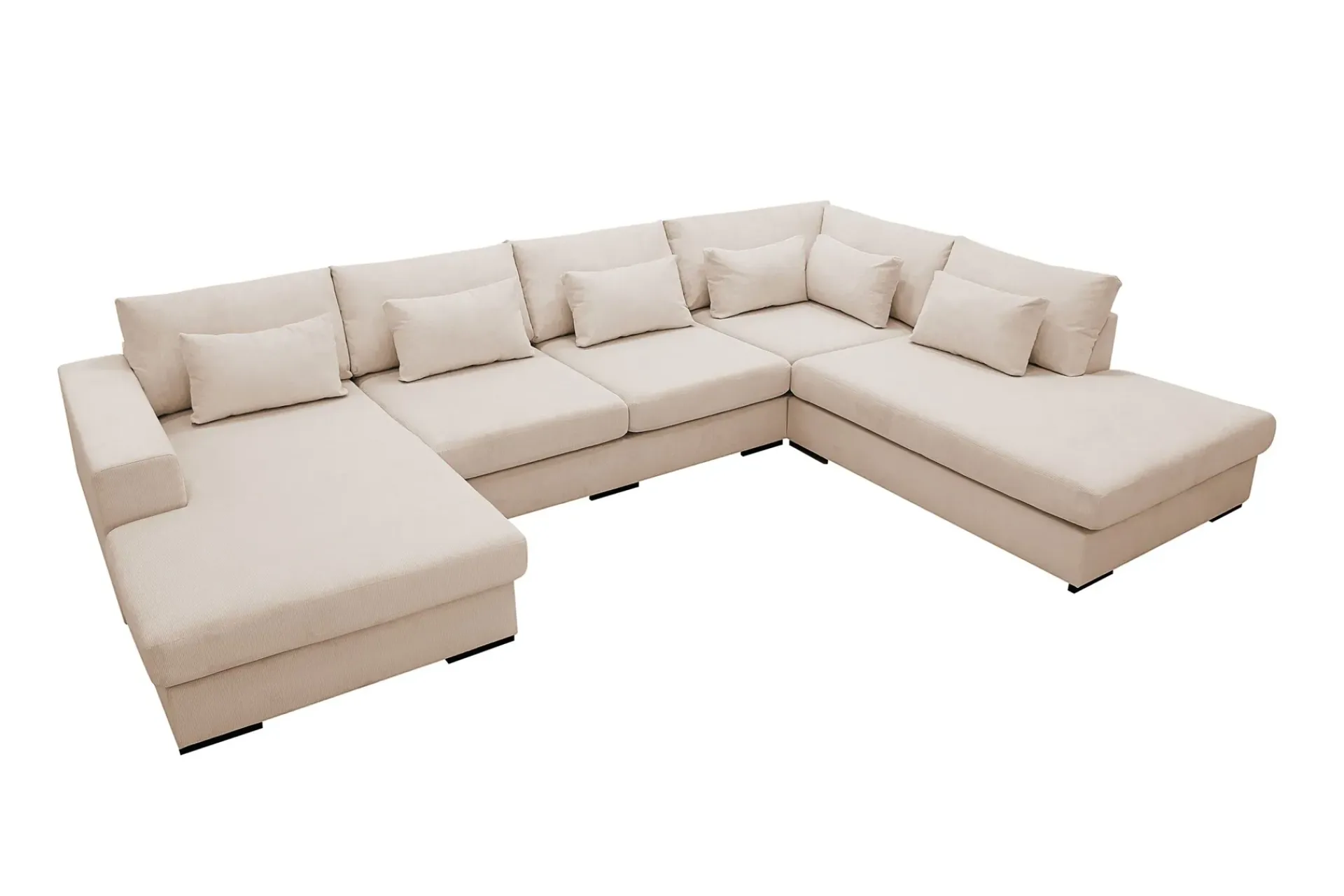 Scandinavian Choice Grande 5-seters U-Sofa med Divan Venstre