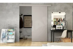 Gulv, Vegg & Tak|Spiker, Skrue & Innfesting-Granica Skyvedør 96x205 cm Beige
