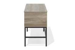 Grantha Skrivebord 120 cm med Oppbevaring 2 Skuffer