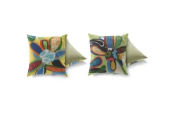 Pynteputer-Gravel Pute 43x43 cm 2-pack Flerfärgad
