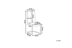 Spisestoler & Kjøkkenstoler-Greedin Dining Spisestol 2- pk Grey