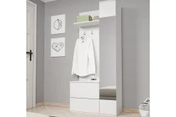 Green Garderobe 90x34x195 cm