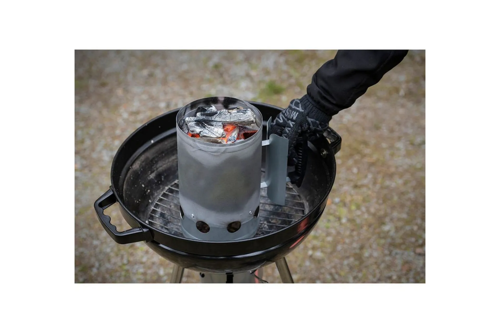 Mustang Grilltenner Chimney Starter Kol