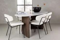 Venture Home Grönvik Matgruppe 180 cm Oval med 4 Chico Stoler