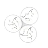 Trio Lighting Kjøkkenlampe|Vinduslampe-Groovy LED-Taklampe 3-os Matthvit/Krom