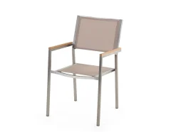 Grosseto Hagegruppe Med Bord + 6 Stoler