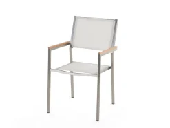 Spisegrupper Hage-Grosseto Hagegruppe Med Bord + 6 Stoler Grey