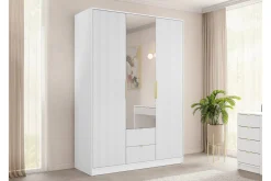 Garderober & Garderobesystem-Gudelia Garderobeskap 151x216 cm Hvit