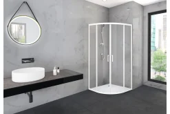 Baderom-Gullebo Dusjvegg 90x200 cm Hvit