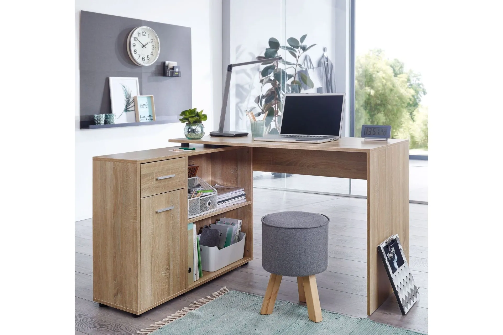 Wohnling Gulshan Hjørneskrivebord 120 cm