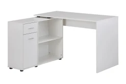 Wohnling Kontorbord-Gulshan skrivebord 120 cm Hvit