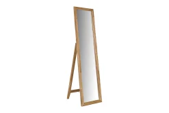 Gulvspeil|Helkroppsspeil-Gulvspeil MONDEO 40x160cm Eik Tre/Natur