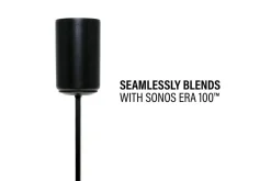 Mediestativ & Veggfeste-Gulvstativ Sanus for Sonos ERA 100 2 Deler Svart