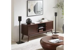 Mediestativ & Veggfeste-Gulvstativ Sanus for Sonos ERA 100 2 Deler Svart