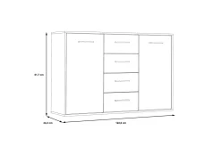 Haba Skjenk 34x123 cm