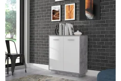 Sideboard & Skjenker-Haba Skjenk 34x83 cm Grey