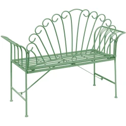 Benker-Hagebenk Cavinia 125 cm Jern Grønn