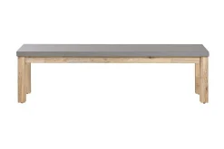 Benker-Hagebenk 160 cm grå OSTUNI Grey