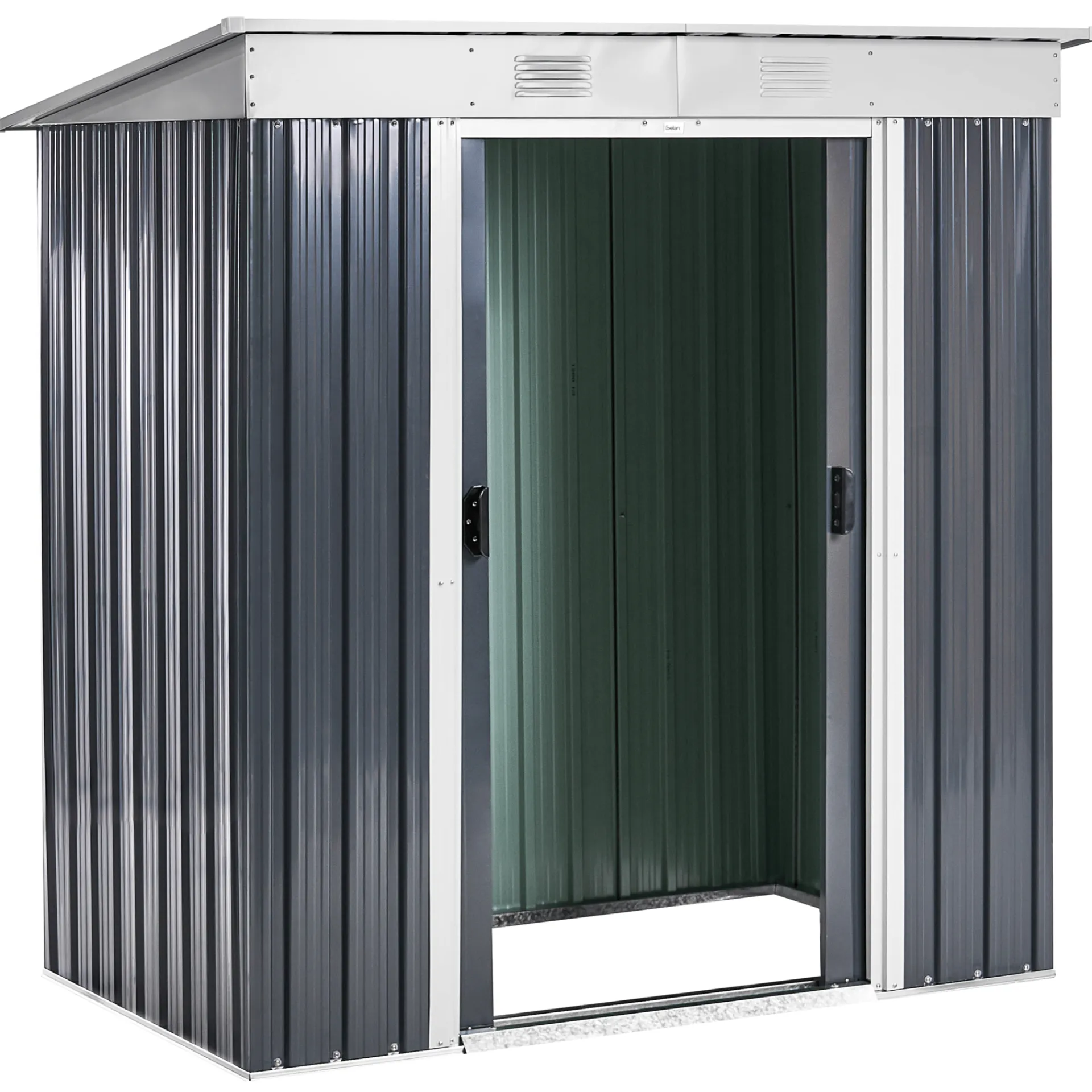 Byggesett Uterom|Lagringshus & Boder-Hagebod Acilia 110x174 cm Grå/hvit