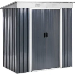Byggesett Uterom|Lagringshus & Boder-Hagebod Acilia 110x174 cm Grå/hvit