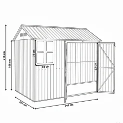 Hagebod Nocciano 161x248 cm