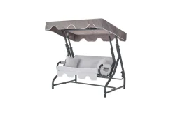 Hengestoler-Hage dobbelsvingstol Laziuki (170 x 165 x 110 cm) Flerfarget Grey