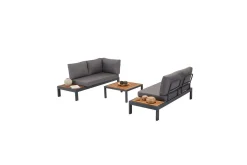 Loungesett|Loungesett-Hage loungesett Bulskoll Tre Grey