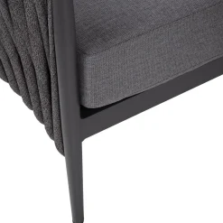 Veranda & Terrasse|Loungemøbler Salg-Hagemøbelsett HOME4YOU Bristol bord, sofa og 2 stoler Grå