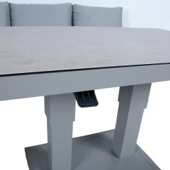 Veranda & Terrasse|Loungemøbler Salg-Hagemøbelsett HOME4YOU Rio 6 deler Gråbeige