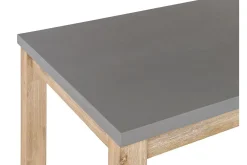 Spisegrupper Hage-Hagemøbelsett med bord og 2 benker grå OSTUNI Grey