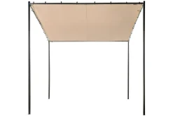 Pergola-Hagepergola Vimino Beige,Svart