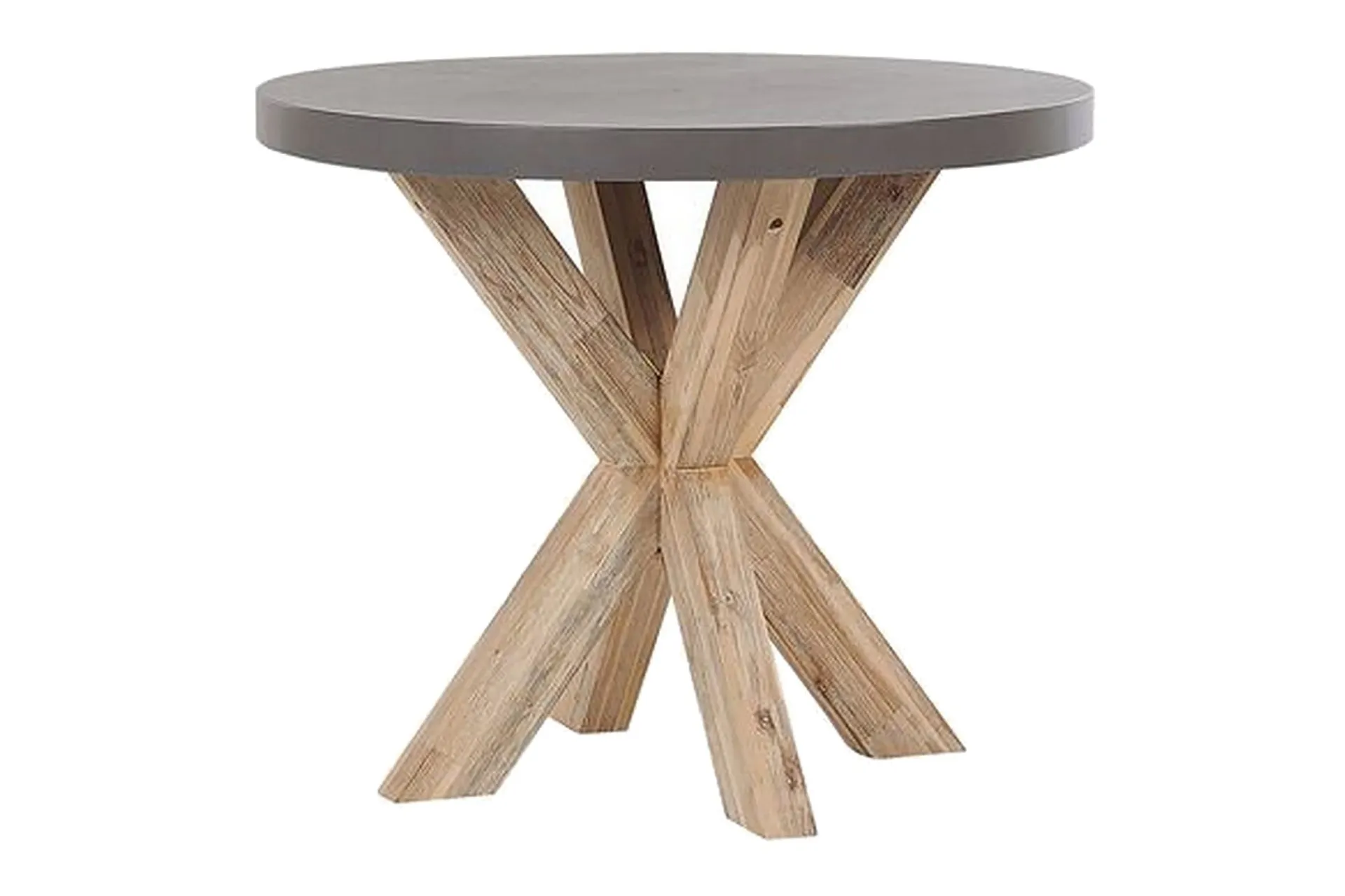 Cafesett|Balkonggrupper-Hagesett med bord og 4 krakker¸ 90 cmOLBIA Grey
