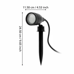Hagespotlight Nema 1 med Jordspidd