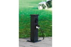 Eglo Elektrikk Utendørs|Elektrisk Materiell & Energi-Hageuttak Park 4 Hvit Svart