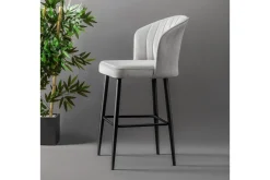 Barmøbler-Halie Barkrakk Cream,Svart