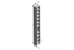Cd-Hylle & Dvd-Hylle-Hallo CD-Hylle 20 cm Grey