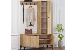 Hall Stand Eik|Svart